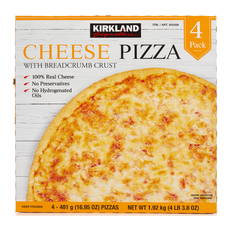 Pizzas Kirkland  4 Und Cheese 4und 1.92kg