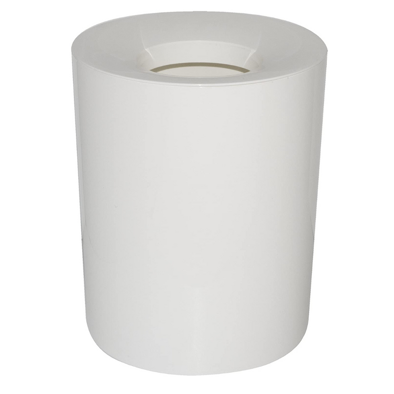 Papelera Glad 16 Litros Blanco con Tapa
