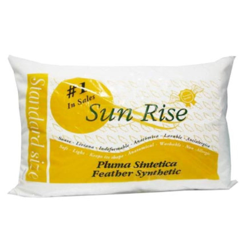 Almohada Sun Rise Pluma Sintetica Standard