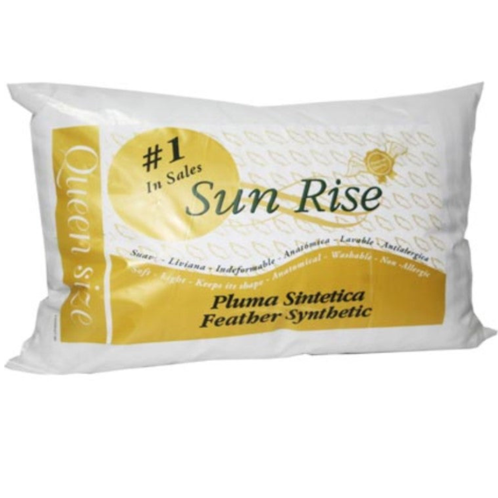 Almohada Sun Rise Pluma Sintetica Queen