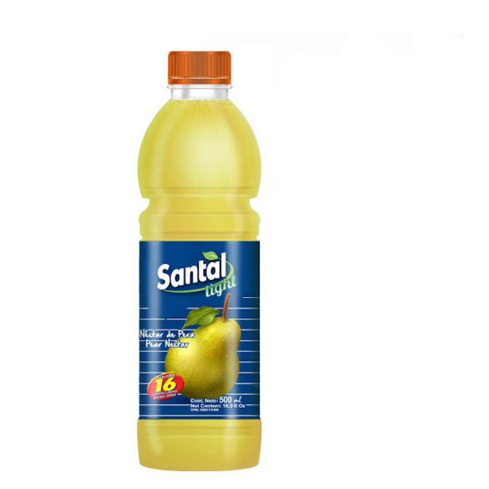 Santal Light Nectar de Pera Pack de 3 Und de 500ml