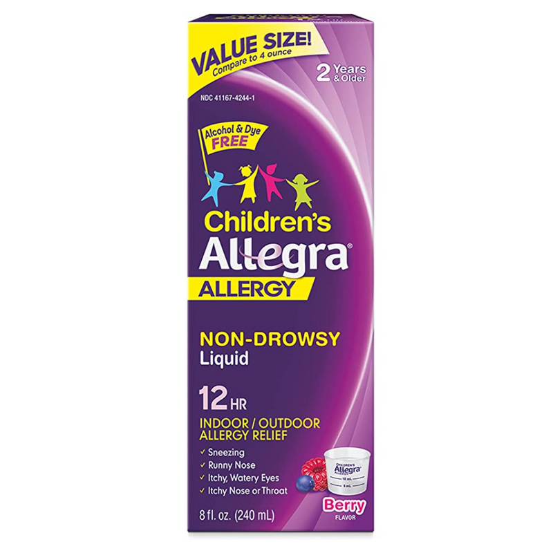 Allegra Pediatrico Value Size Allergy Berry 240 ml
