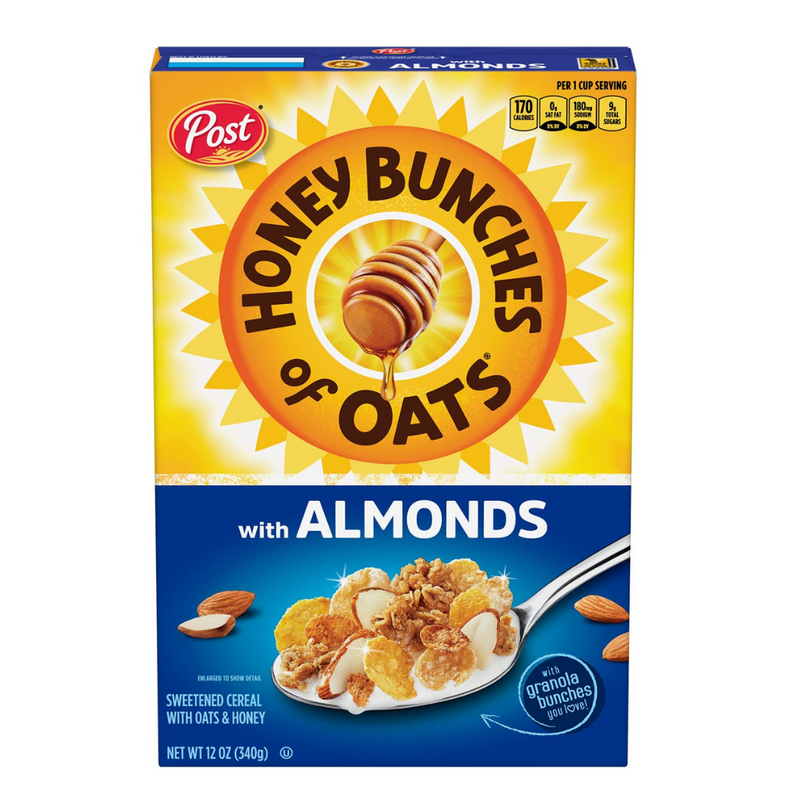 Cereal Post Honey Bunches of Oats with Almonds 340 gr