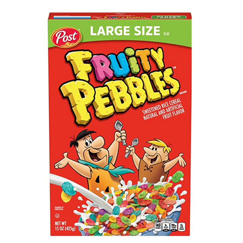 Cereal Fruity Pebbles Large Size 425 Gr