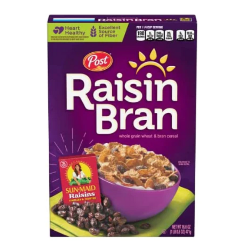 Cereal Post Raisin Bran 471g