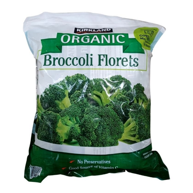 Brocoli Florets Organicos Kirkland 1.81kg
