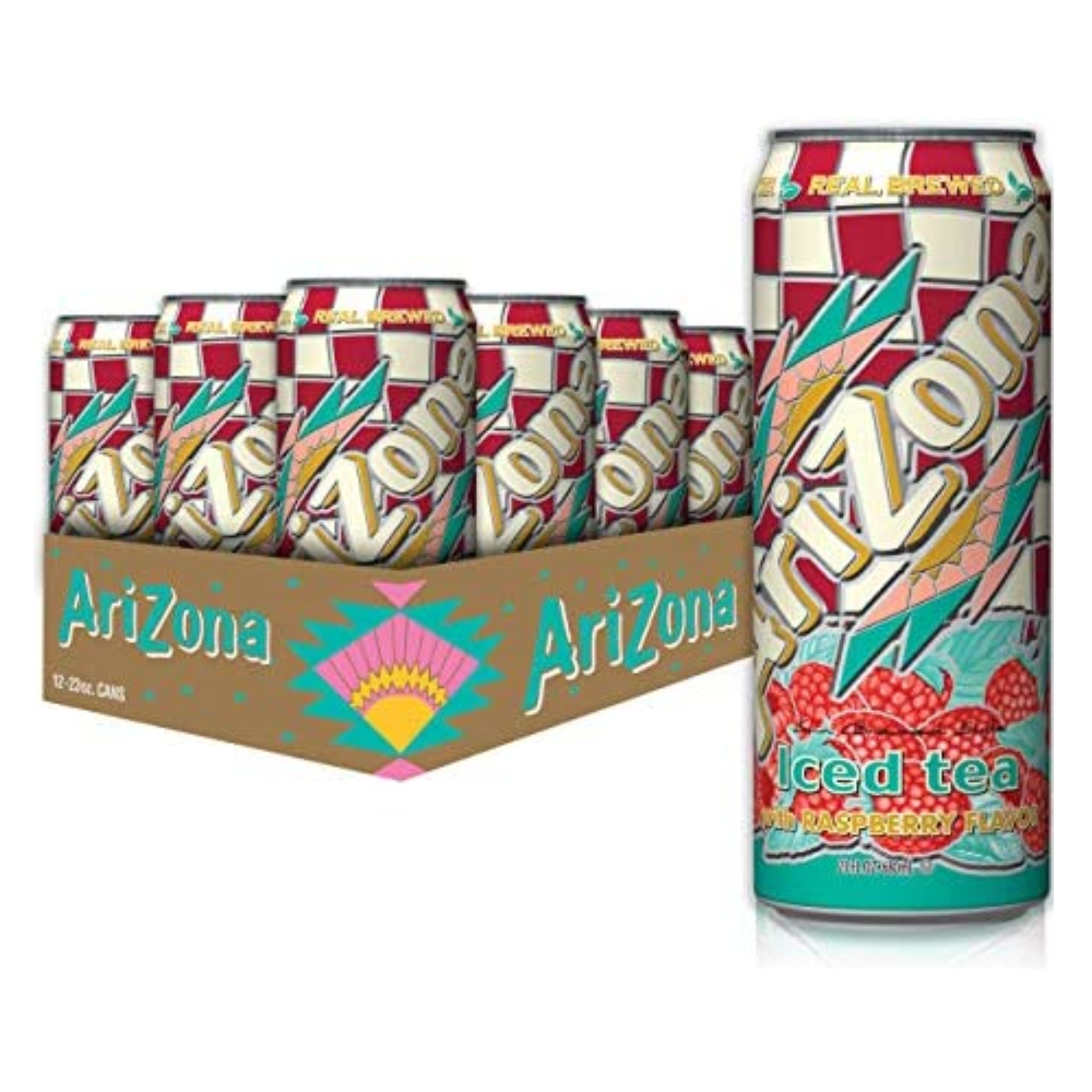 Arizona 30 Unidades Ice Tea Raspberry de 340ml