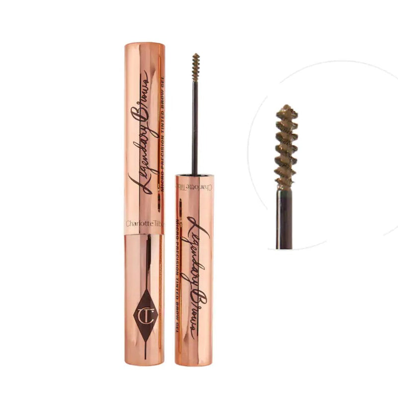 Charlotte Tilbury Legenda Brows Micro Precision Tinted Brow Gel Color Soft Brown Chatain Clair 1.15g