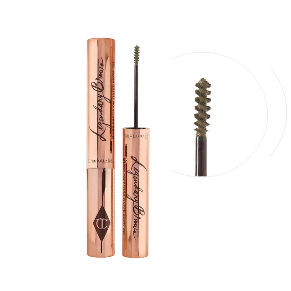 Charlotte Tilbury Legendary Brows Quick & Precise Brow Definition Brush & Gel Color Taupe 1.15g