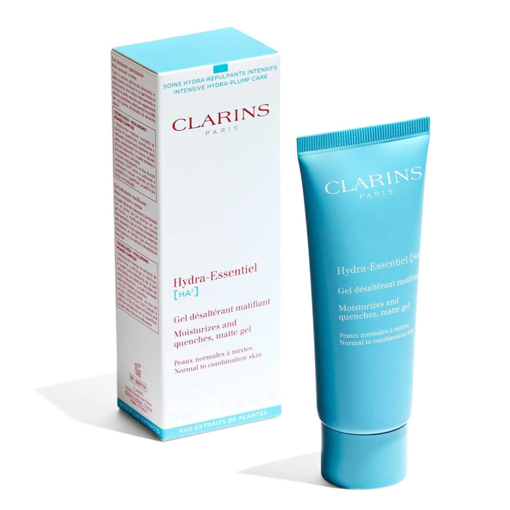 Clarins Hydra-Essentiel Moisturizes con Hyaluornic Acid And Quenches Matte Gel 75ml