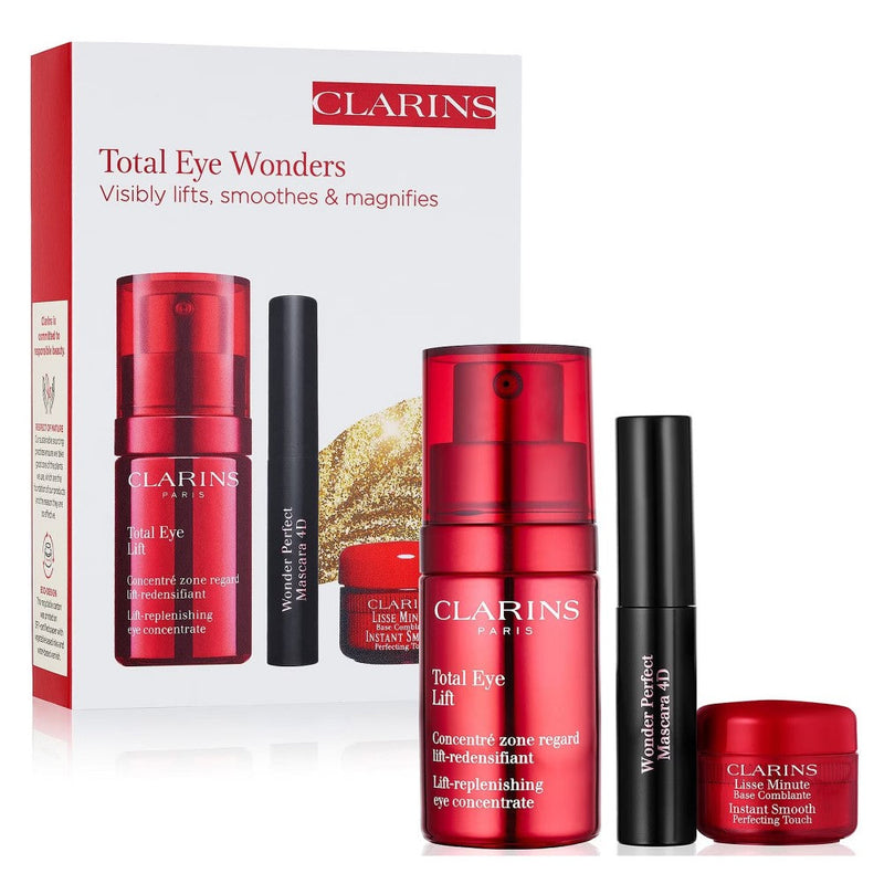 Clarins Set Total Eye Wonders Visibly Lifts, Smoothes & Magnifies 3und