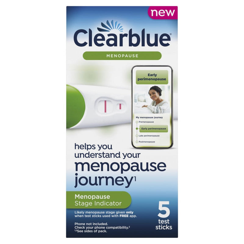 Clearblue Menopause Journey 5 Test Sticks