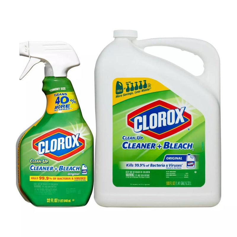 Clorox Limpiador Desinfectante Kit Envase y Rociador 5.32Lt