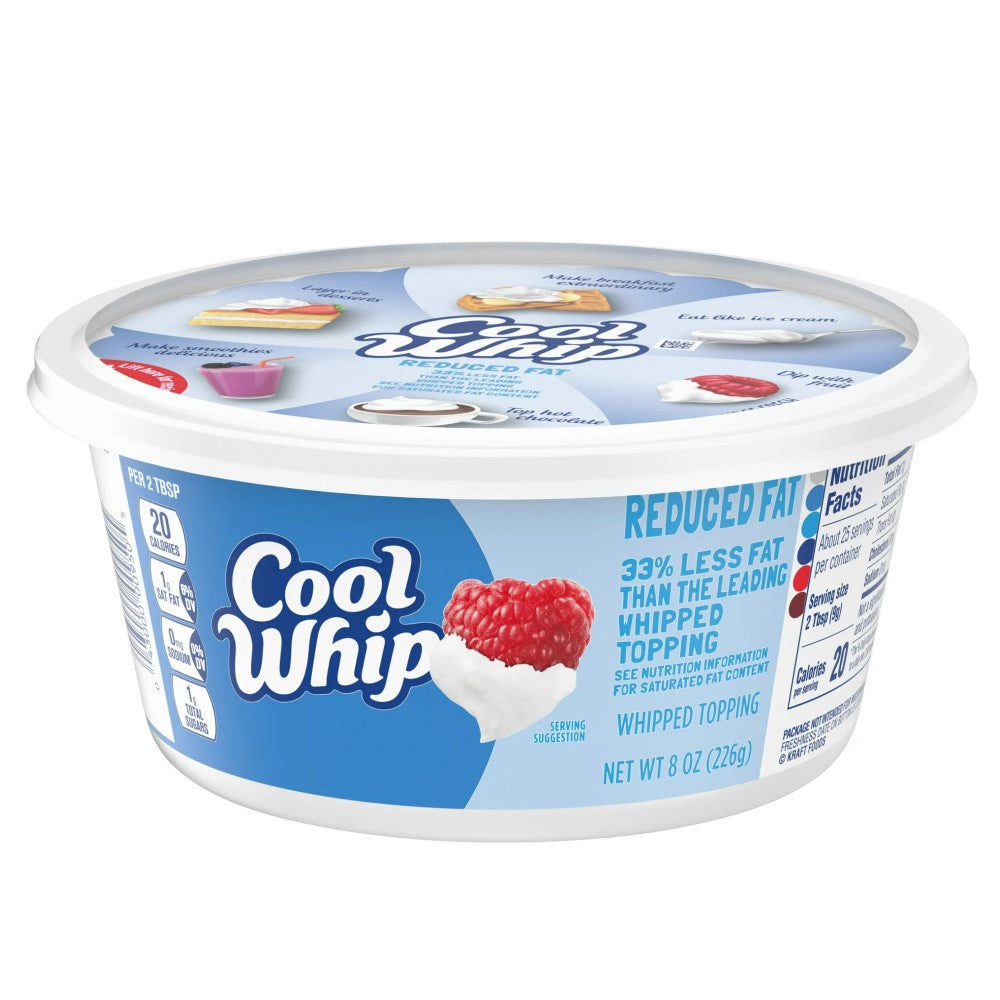 Cool Whip Crema Batida Reducida En Grasa 226g