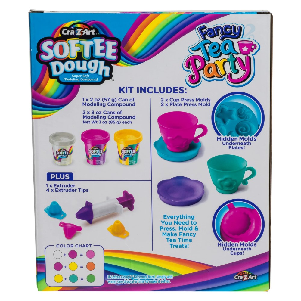 Cra-Z-Art Softee Dough Fancy Tea Party 3+ 227g