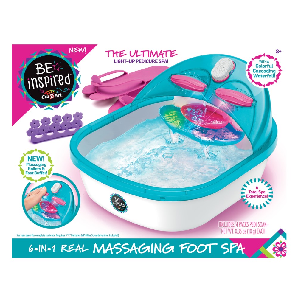 Craz-Art Pedicure Spa Real con Luces 8+