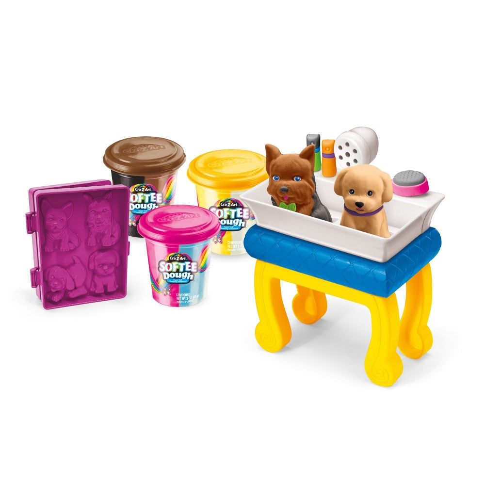 CrazArt Softee Dough Pamper Me Puppies 3 +