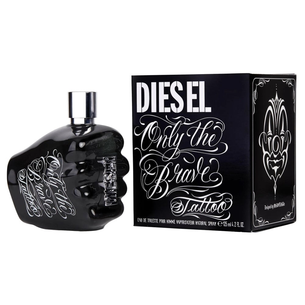 Diesel Only The Brave Tattoo Eau De Toilette For Men 75ml