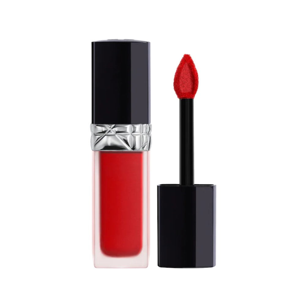 Dior Rouge Forever Liquid Lipstick Ultra Pigmented 999 Forever Dior 6ml