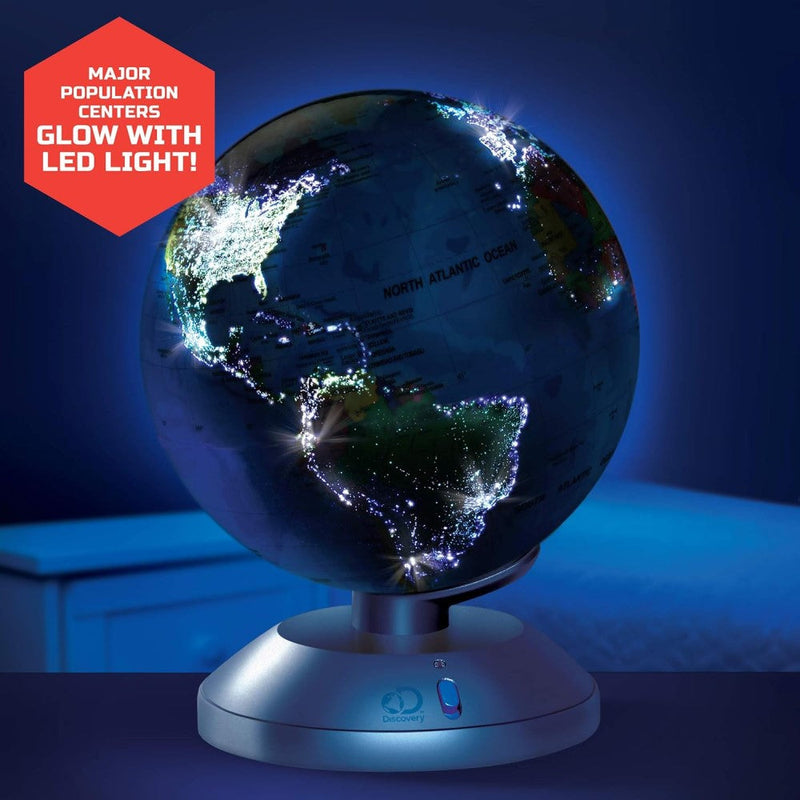 Discovery Mindblown 2-in-1 Globe Light With Day Night Ilumination 8+