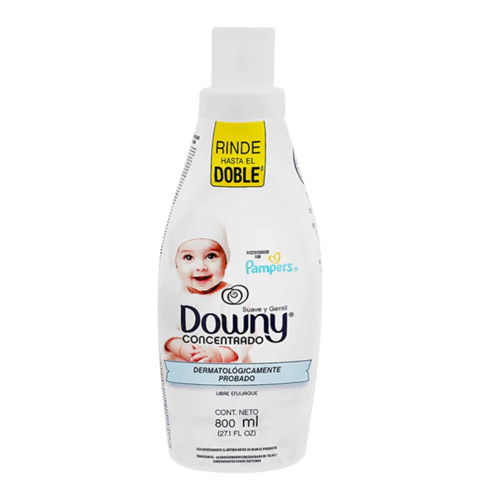Suavizante Downy Para Ropa Concentrado Suave y Gentil 800ml