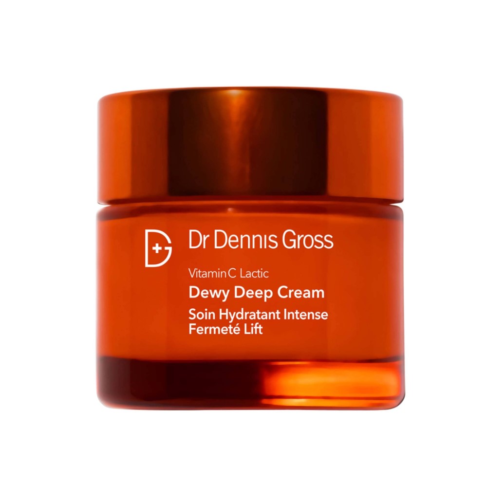 Dr Dennis Gross Youthful Radiance Rich Hydration Dewy Deep Cream Vitamin C Lactic