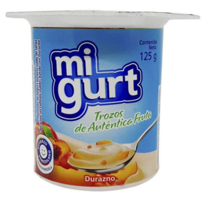Yogurt de Fruta Migurt Durazno 125gr