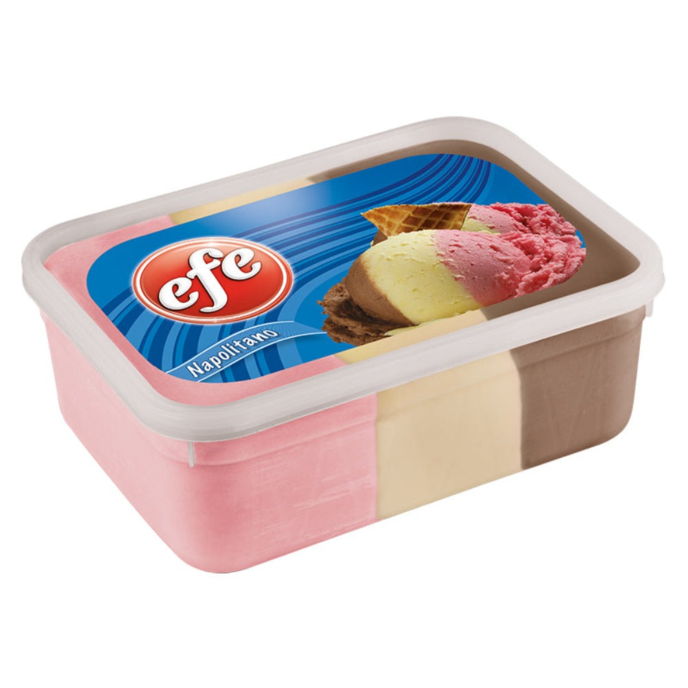 Helado Efe Napolitano 2L