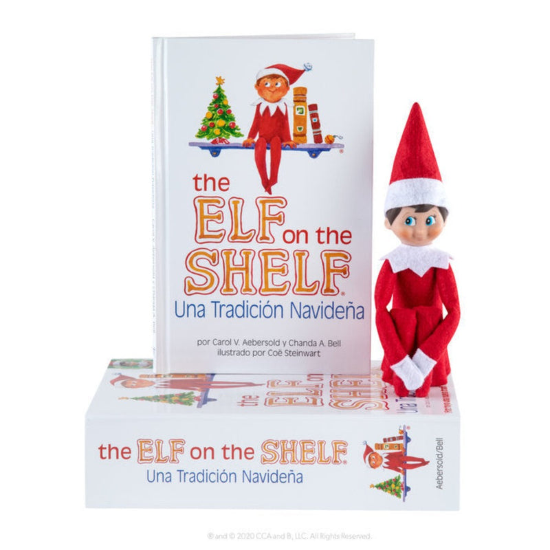 The Elf On The Shelf Niño Una Tradicion Navideña Cuento y Duende Explorador