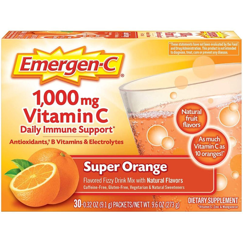 Vitamina C Emergen-C 1000mg Super Orange - Madison Center