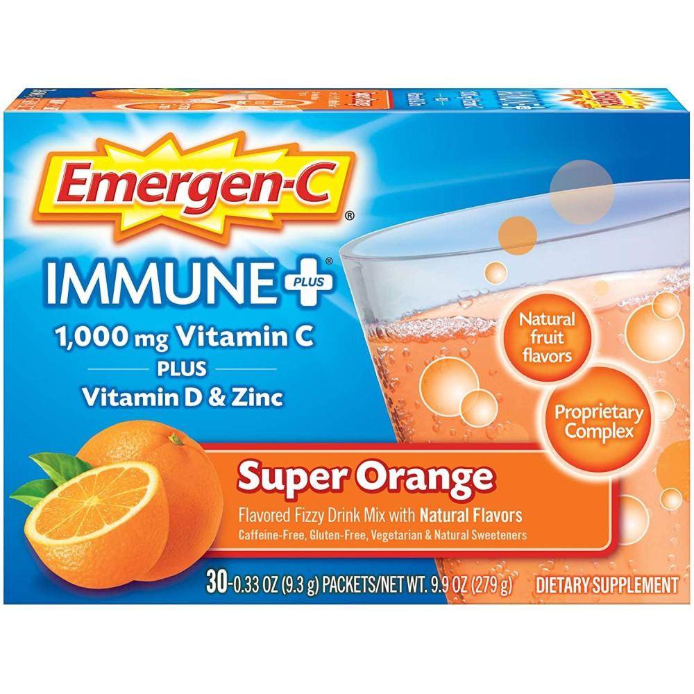 Immune Plus Emergen-C con Vitamina D Super Orange - Madison Center