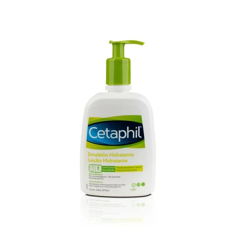 Cetaphil Emulsion Hidratante Pieles Sensibles y Secas 473ml