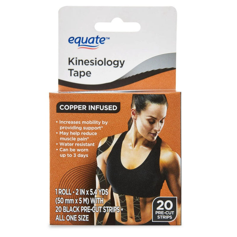 Cintas Kinesiology Tape Copper Infused 20 Strips