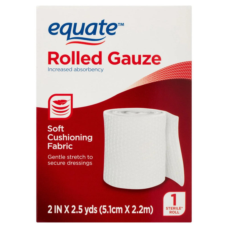 Banda Equate Rolled Gauze 5.1cm x 2.2m