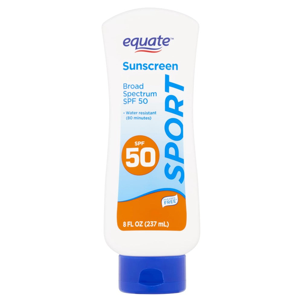 Equate Sport SPF 50 Locion Protector Solar 237ml