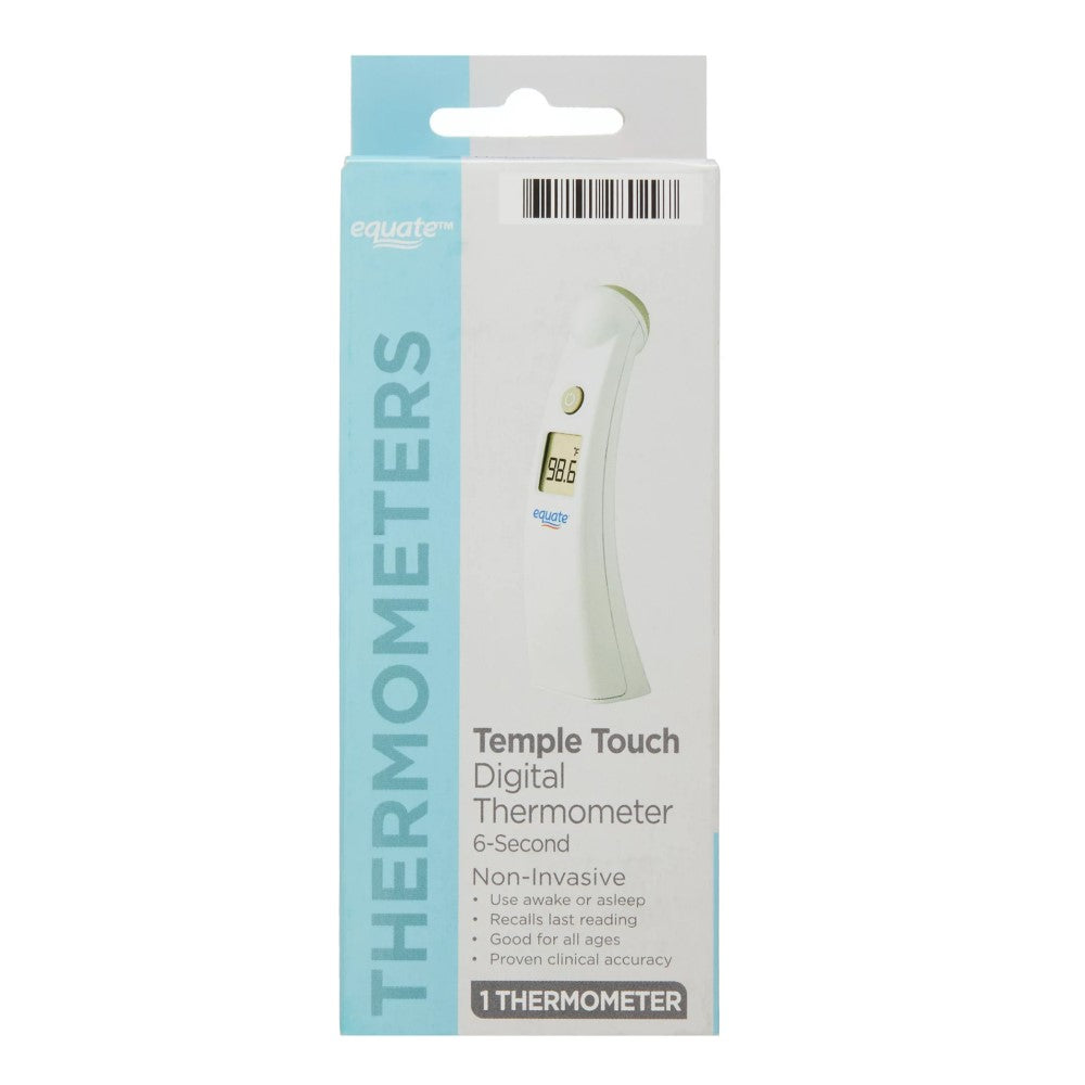 Equate Thermometers Digital Temple Touch