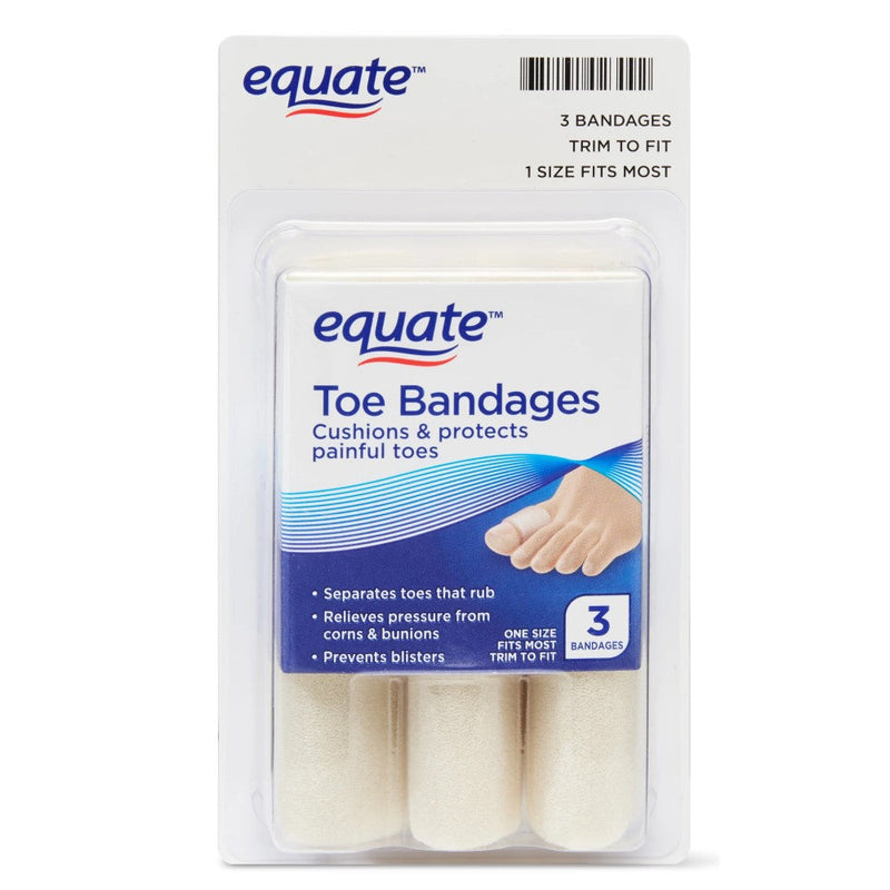 Bandas Equate Toe Bandages 3und
