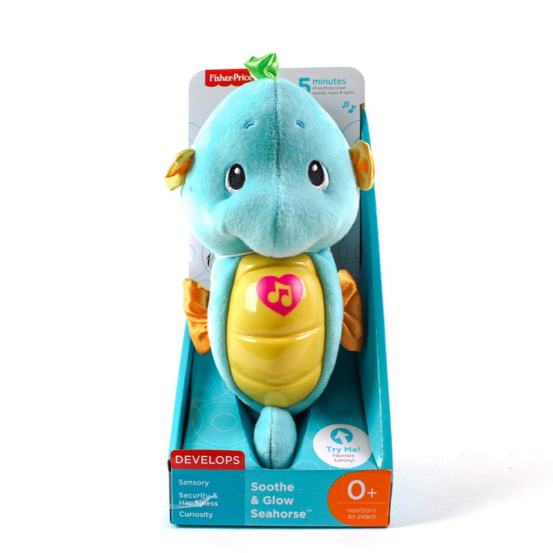 Fisher Price Soothe & Glow Seahorse Blue 0+