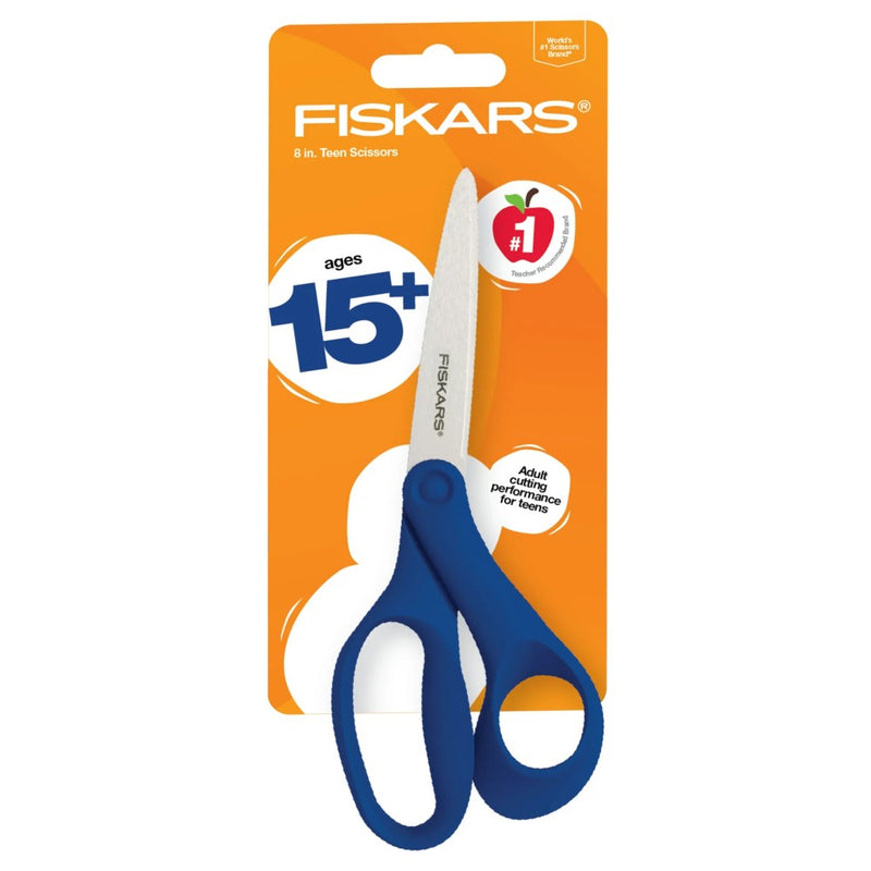 Tijera Fiskars Teen Scissors 15+ Color Azul