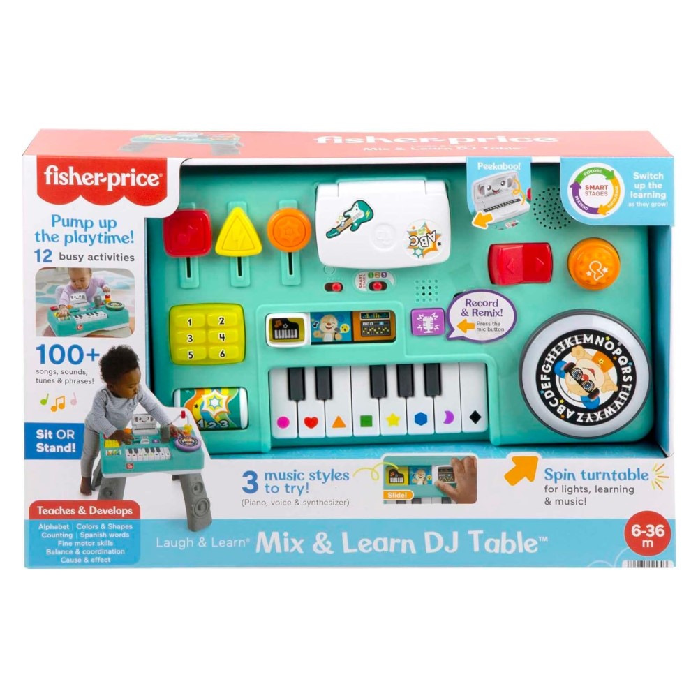 Fisher Price Mix Learn DJ Table 6-36m