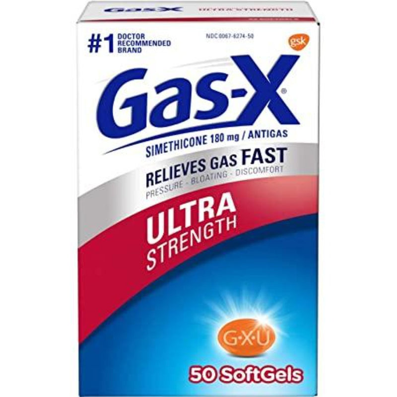 GasX Ultra Strength Antigas 50 Und