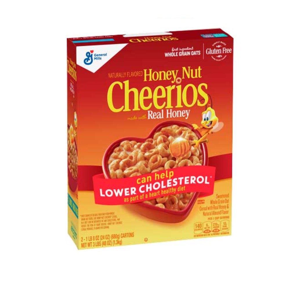 Cheerios Honey Nut 2 bags 1.3kg