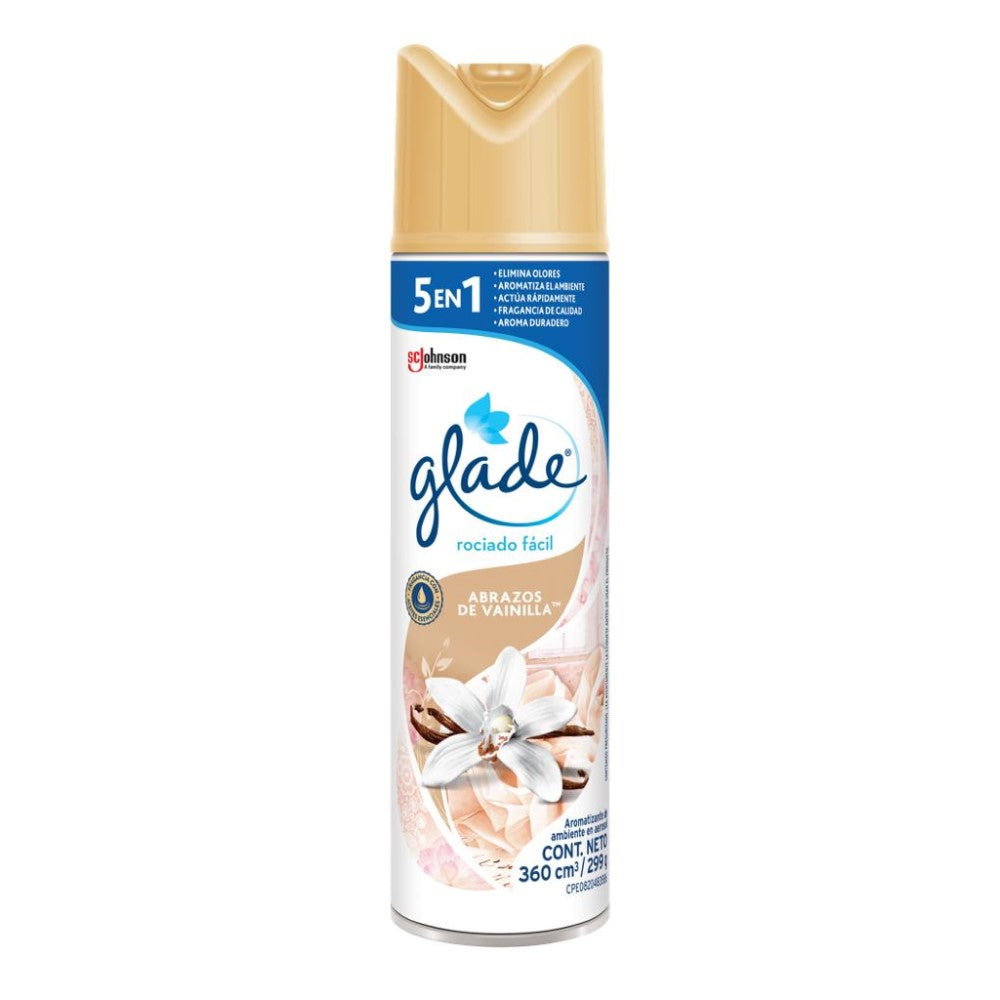 Glade Ambientador 5 en 1 Abrazos De Vainilla 360ml