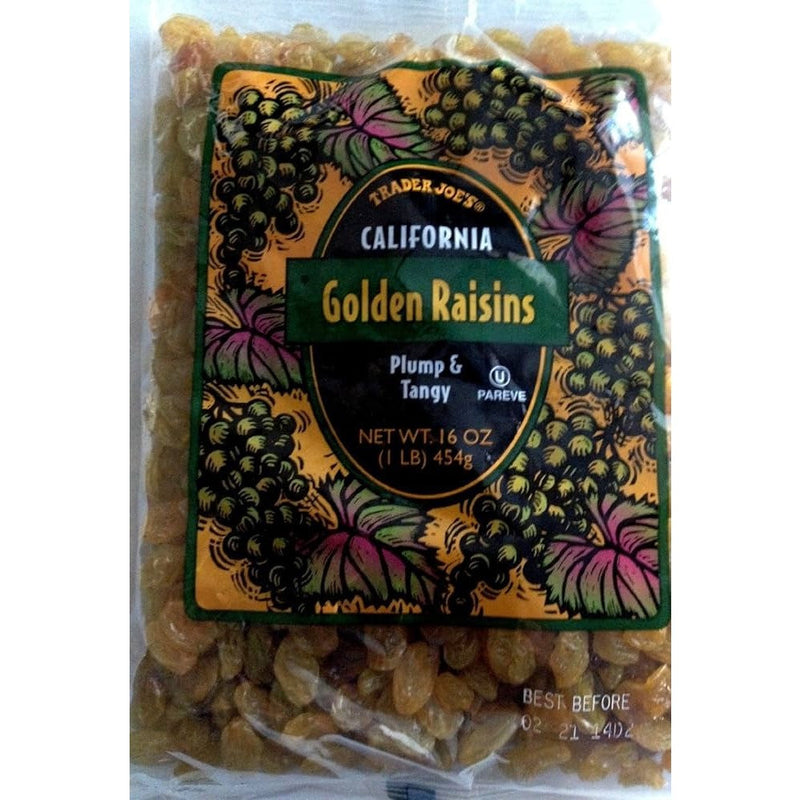 Trader Joe's California Golden Raisins Plum & Tangy 454g