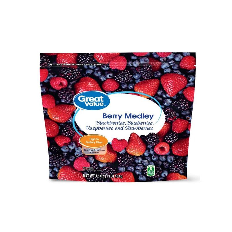 Berry Medley Great Value 454 gr