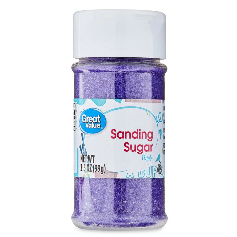 Great Value Sanding Sugar Purple 99g