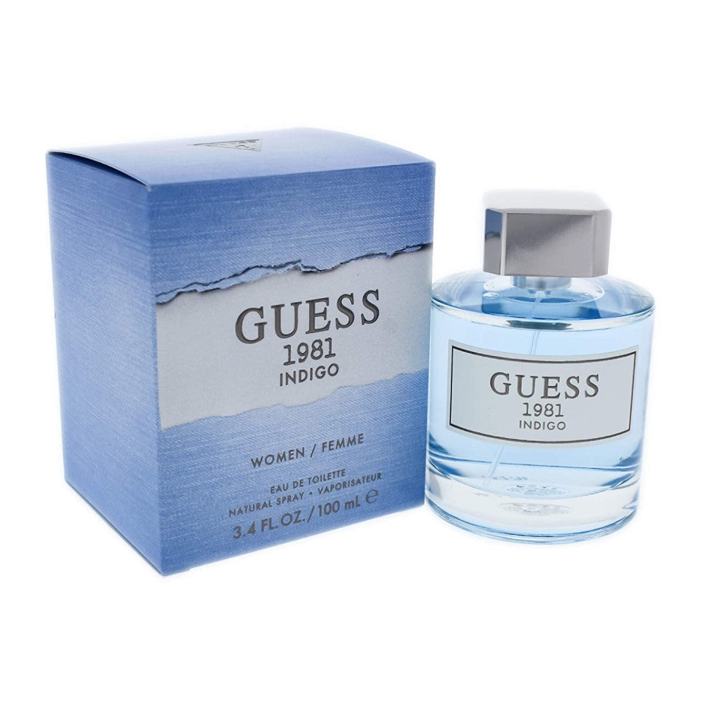 Guess Indigo 1981 Eau De Toilette For Woman 100ml