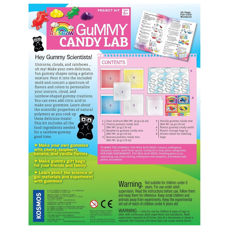 Gummy Candy Lab Rainbow 233.6g 6+