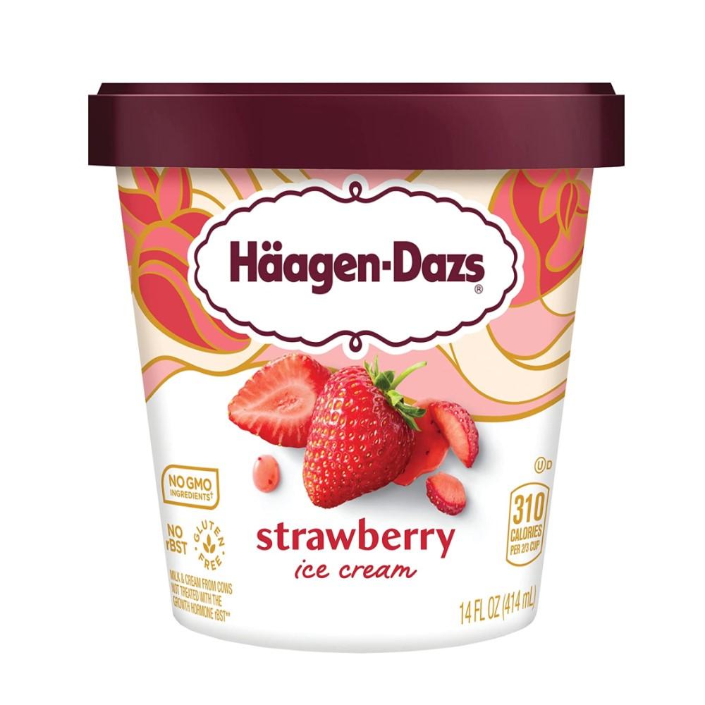 Helado Haagen-Dazs Strawberry 414ml