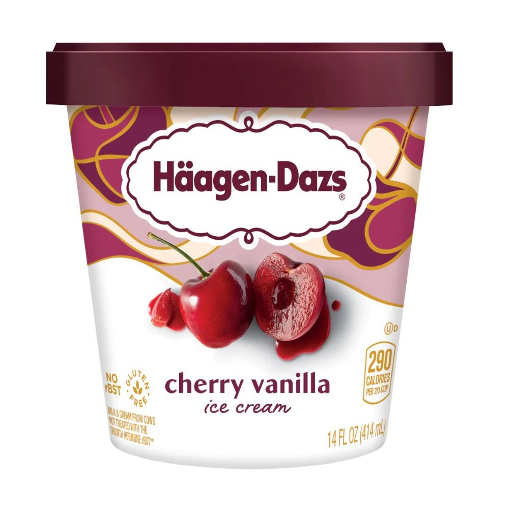 Helado Haagen-Dazs Cherry Vanilla 414ml